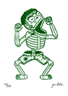 Illustration for article titled Scifi and fantasy characters shed their skin for the Day of the Dead